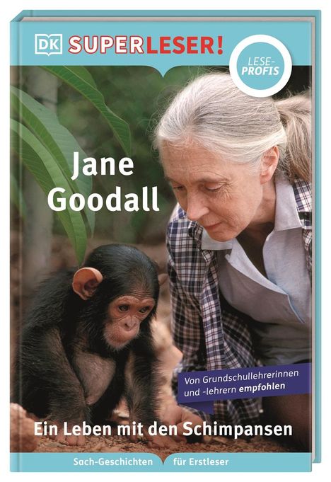 Libby Romero: SUPERLESER! Jane Goodall. Ein Leben mit den Schimpansen, Buch