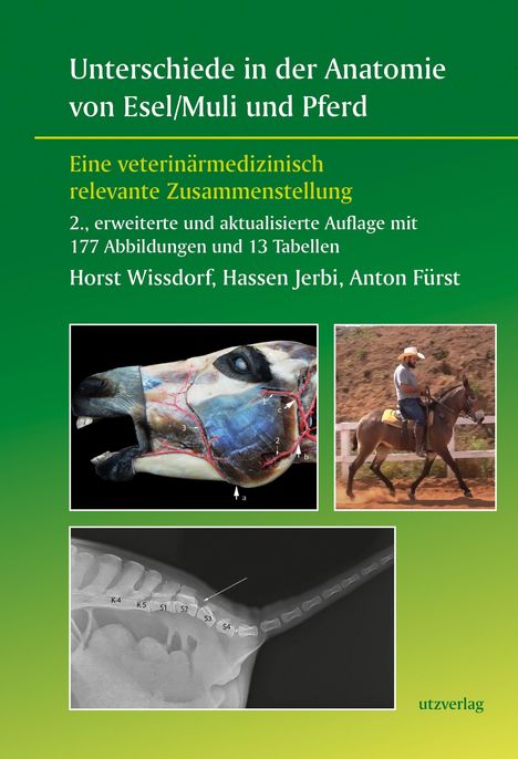 Horst Wissdorf: Unterschiede in der Anatomie von Esel/Muli und Pferd, Buch