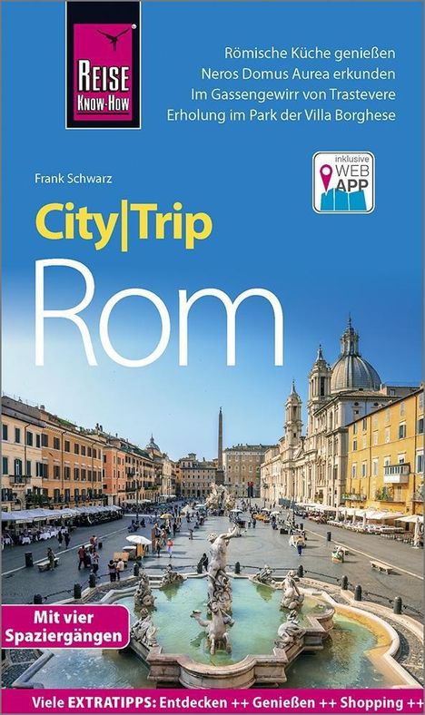 Frank Schwarz: Schwarz, F: Reise Know-How CityTrip Rom, Buch