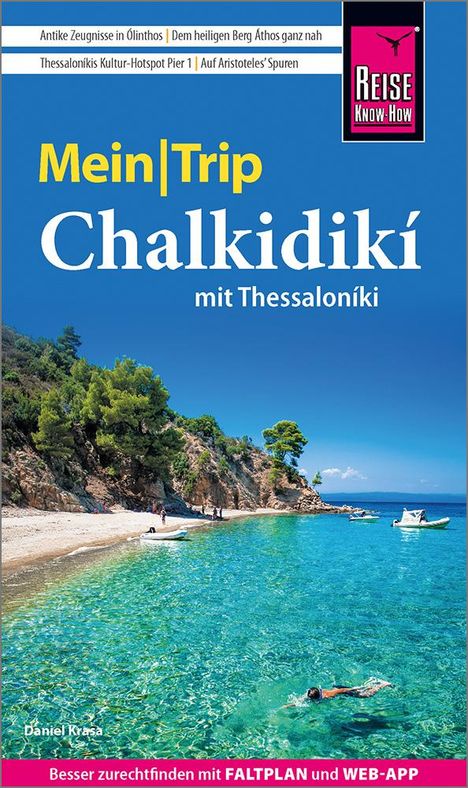 Daniel Krasa: Reise Know-How MeinTrip Chalkidiki mit Thessaloníki, Buch