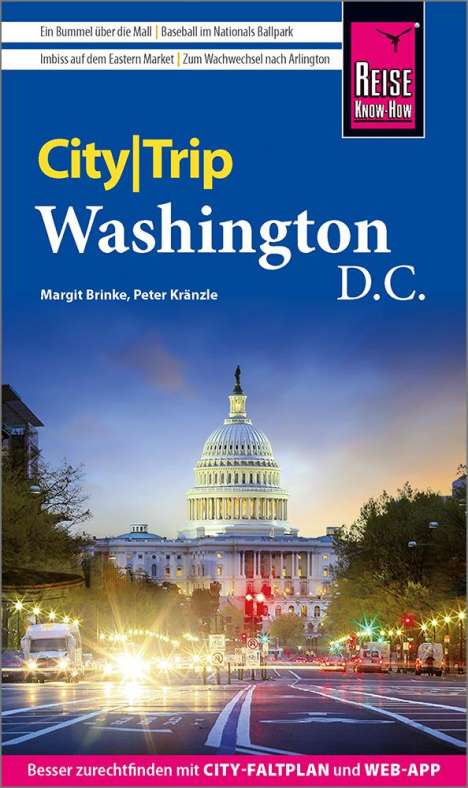 Margit Brinke: Reise Know-How CityTrip Washington D.C., Buch