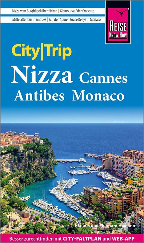 Klaudia Homann: Reise Know-How CityTrip Nizza, Cannes, Antibes, Monaco, Buch