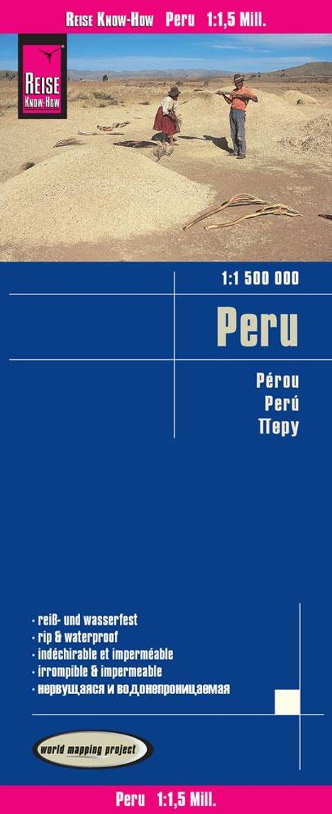 Reise Know-How Landkarte Peru 1 : 1.500.000, Karten