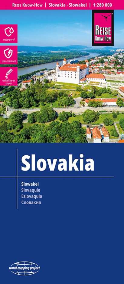 Reise Know-How Landkarte Slowakei / Slovakia (1:280.000), Karten