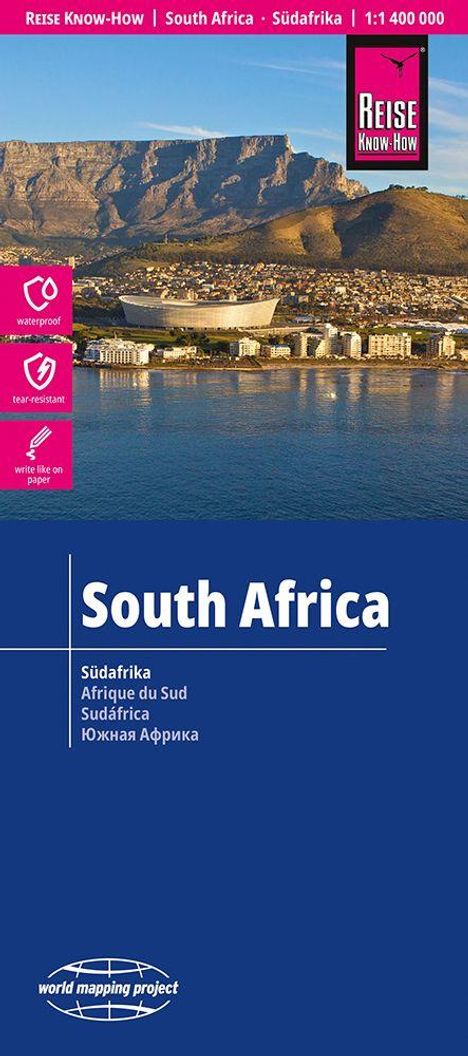 Reise Know-How Landkarte Südafrika / South Africa (1:1.400.000), Karten