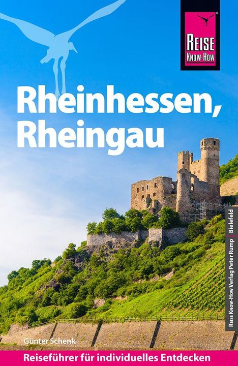 Rheinhessen, Rheingau. Reise Know-How. Reiseführer für individuelles Entdecken. Illustration einer Burgruine.