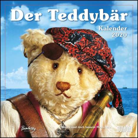 Der Teddybär 2020 - Broschürenkalender - Wandkalender, Diverse