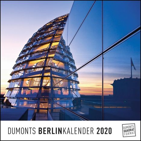 Berlin 2020 - Wandkalender - Quadratformat 24 x 24 cm, Diverse