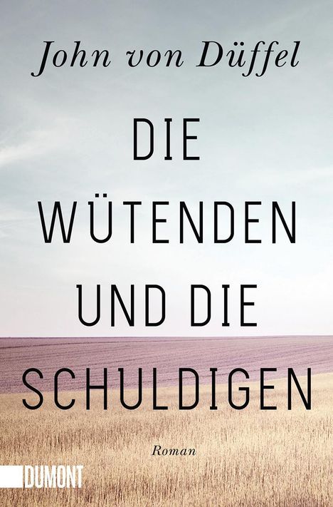 John von Düffel: Die Wütenden und die Schuldigen, Buch