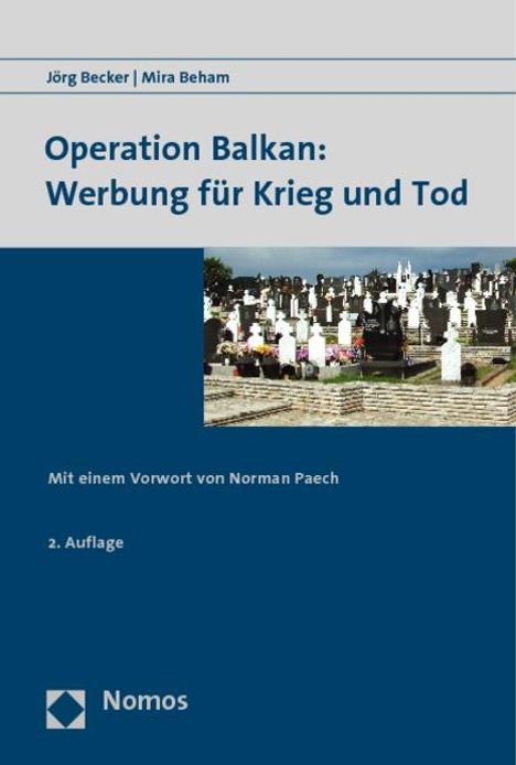Jörg Becker: Operation Balkan: Werbung für Krieg und Tod, Buch