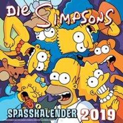 Matt Groening: Simpsons Wandkalender 2019, Diverse