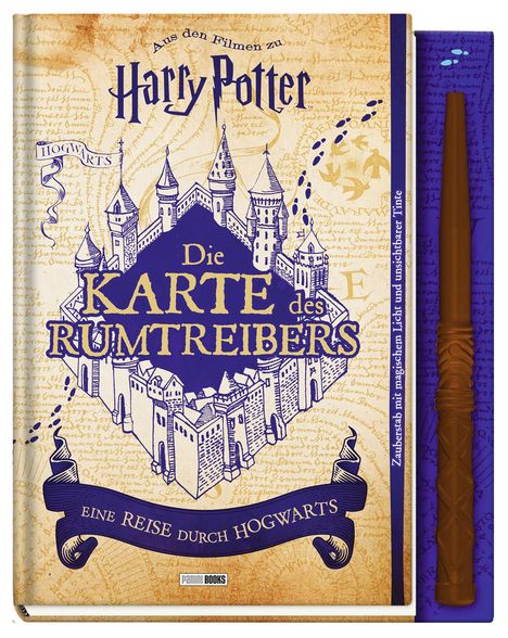 Erinn Pascal: Aus den Filmen zu Harry Potter: Die Karte des Rumtreibers - Eine Reise durch Hogwarts, Buch