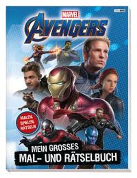 Emeli Juhlin: Marvel Avengers: Mein großes Mal- und Rätselbuch, Buch