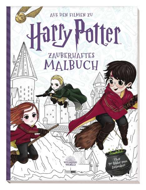 Carla Spinner: Aus den Filmen zu Harry Potter: Zauberhaftes Malbuch, Buch