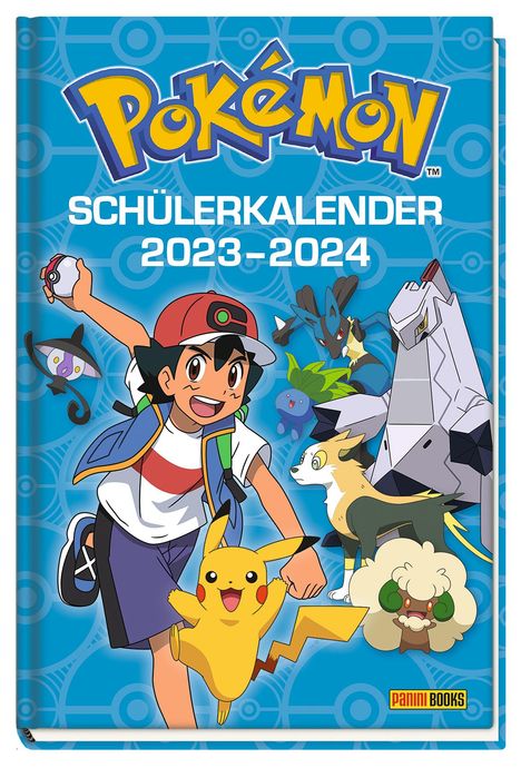 Panini: Pokémon Schülerkalender 2023-2024, Kalender