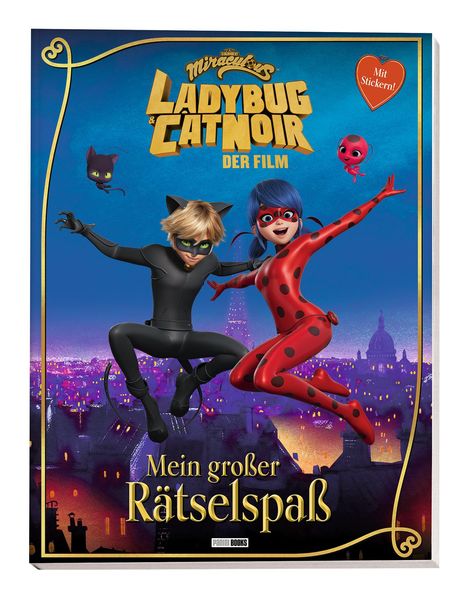 Panini: Miraculous: Ladybug &amp; Cat Noir Der Film: Mein großer Rätselspaß, Buch