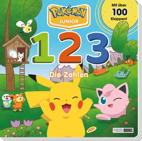 Pokémon: Pokémon Junior: 1 2 3 - Die Zahlen, Buch