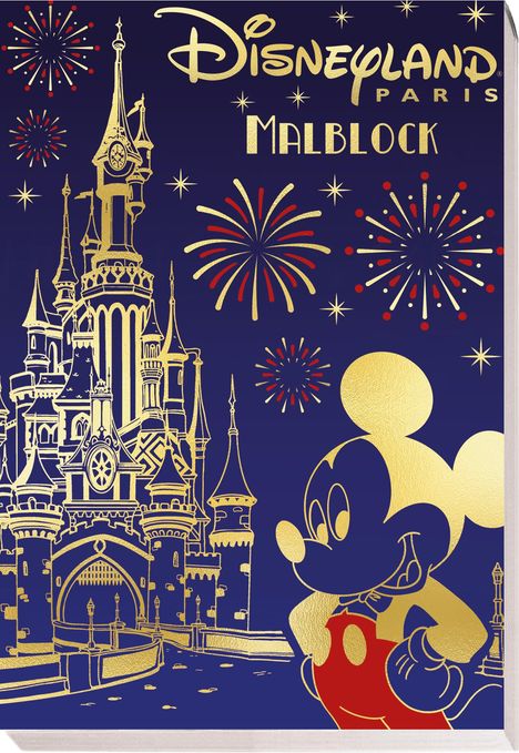Disney: Disney: Disneyland Paris Malblock, Buch
