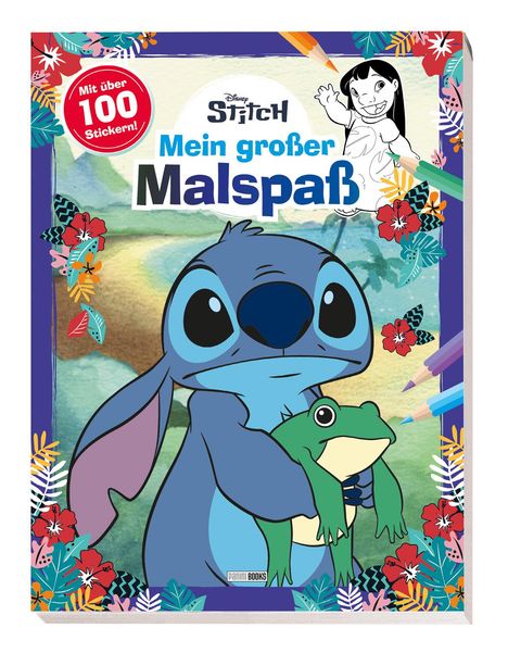 Disney: Disney Stitch: Mein großer Malspaß, Buch