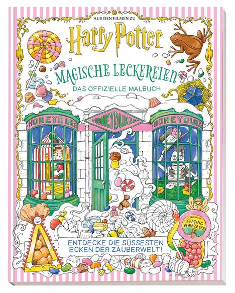 Harry Potter: Magische Leckereien - Das offizielle Malbuch, Buch