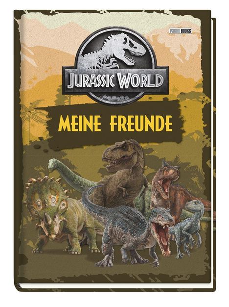 Jurassic World: Freundebuch, Buch