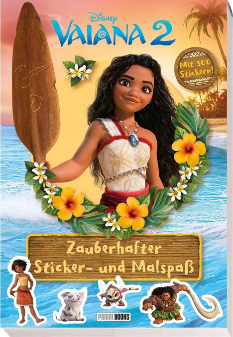 Disney Vaiana 2: Zauberhafter Sticker- und Malspaß, Buch