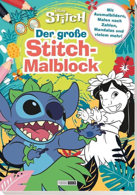 Disney Stitch: Der große Stitch-Malblock, Buch