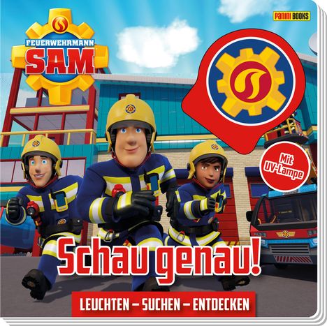 Feuerwehrmann Sam: Schau genau! - Leuchten - Suchen - Entdecken, Buch
