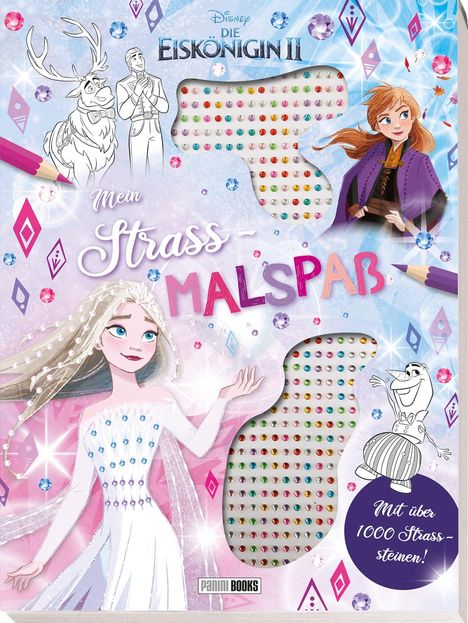 Disney Die Eiskönigin 2: Mein Strass-Malspaß, Buch