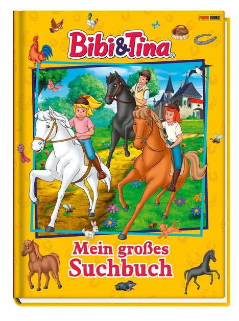 Bibi & Tina: Mein großes Suchbuch, Buch