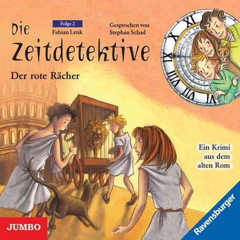 Fabian Lenk: Die Zeitdetektive 02. Der rote Rächer, CD