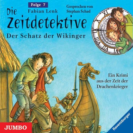 Fabian Lenk: Die Zeitdetektive 07. Der Schatz der Wikinger, CD