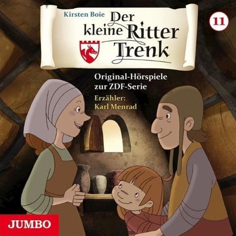 Kirsten Boie: Der kleine Ritter Trenk. Folge 11, CD