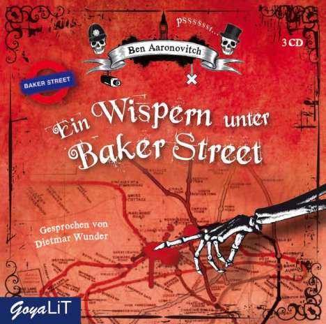 Ben Aaronovitch: Ein Wispern unter Baker Street, 3 CDs