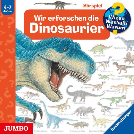 Angela Weinhold: Wieso? Weshalb? Warum? Wir erforschen die Dinosaurier, CD