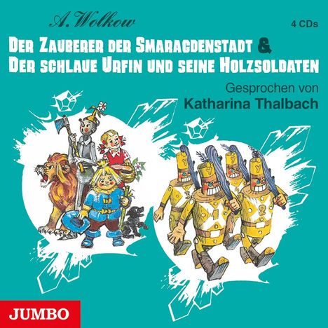 Alexander Wolkow: Der Zauberer der Smaragdenstadt &amp; Der schlaue Urfin und seine Holzsoldaten, CD