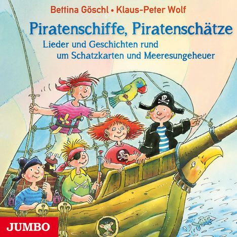 Klaus-Peter Wolf: Piratenschiffe, Piratenschätze, CD