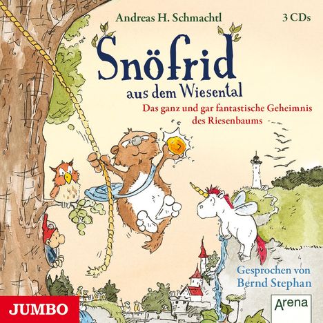 Andreas H. Schmachtl: Snöfrid aus dem Wiesental 03. Das ganz und gar fantastische Geheimnis des Riesenbaums, 3 CDs