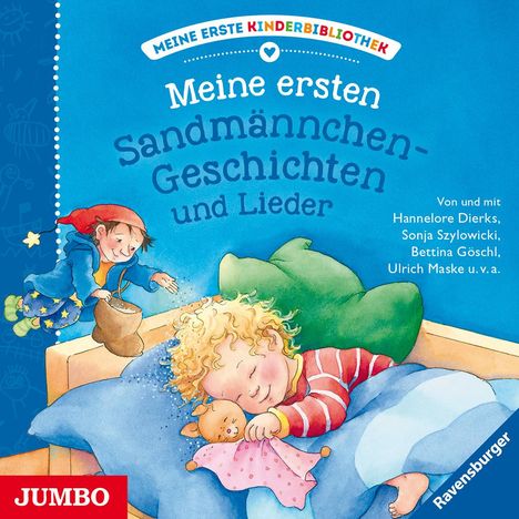 Hannelore Dierks: Meine erste Kinderbibliothek. Meine ersten Sandmännchen-Geschichten und Lieder, CD