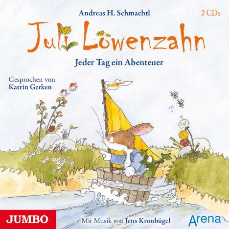 Andreas H. Schmachtl: Juli Löwenzahn. Jeder Tag ein Abenteuer [1] &amp; [2], 2 CDs