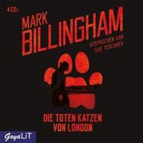 Mark Billingham: Die Toten Katzen von London, CD