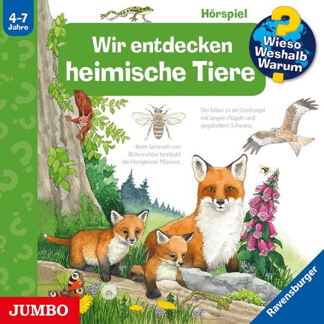 Wieso? Weshalb? Warum? Wir entdecken heimische Tiere, CD