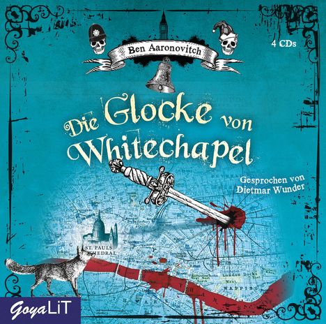 Ben Aaronovitch: Die Glocke von Whitechapel, 4 CDs