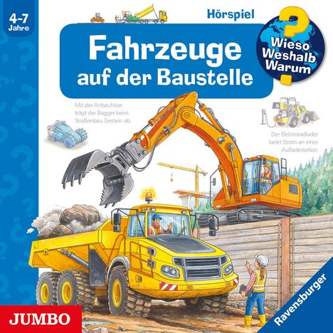 Markus Humbach: Wieso? Weshalb? Warum? Fahrzeuge auf der Baustelle, CD