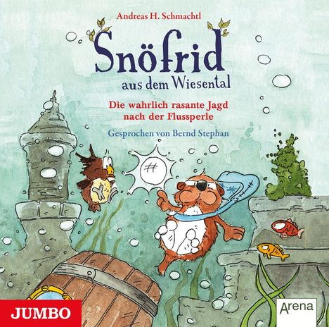 Andreas H. Schmachtl: Snöfrid aus dem Wiesental (03) Die wahrlich rasante Jagd nach der Flussperle, CD