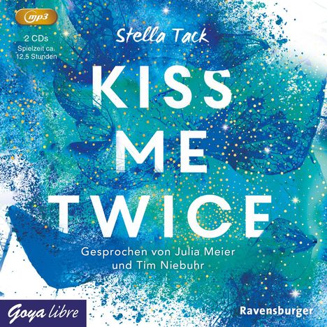 Stella Tack: Kiss me twice, 2 MP3-CDs