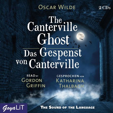 Oscar Wilde: The Canterville Ghost / Das Gespenst von Canterville, 2 CDs