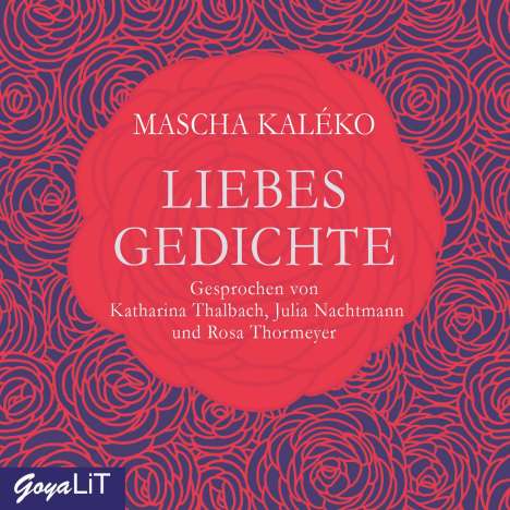 Mascha Kaléko: Liebesgedichte, 2 CDs