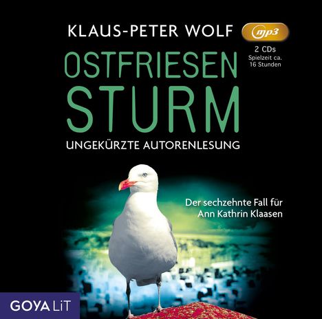 Klaus-Peter Wolf: Ostfriesensturm, 2 MP3-CDs