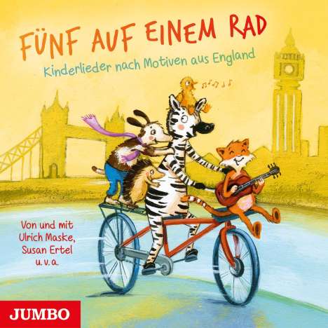 Ulrich Maske: Fünf auf einem Rad. Kinderlieder nach Motiven aus England, CD